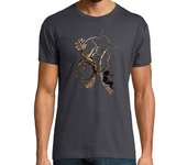 Camiseta Hombre Manga Corta hombre manga corta duende rosaespina laTostadora