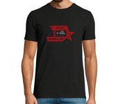 Camiseta Hombre Manga Corta Barra Libre - rojo laTostadora