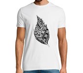 Camiseta Hombre Manga Corta Camiseta Pluma laTostadora