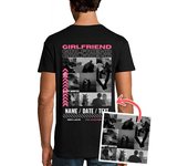 Camiseta Hombre Manga Corta Camiseta girlfriend con foto personalizable regalos novio laTostadora