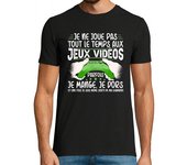 Camiseta Hombre Manga Corta idea de regalo de jugador videojuegos f laTostadora