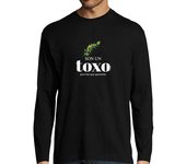 Camiseta Hombre Manga Larga Hombre, manga larga, negra laTostadora