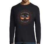 Camiseta Hombre Manga Larga La ilusión del tiempo manga larga hombre laTostadora