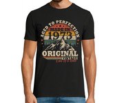 Camiseta Hombre Manga Corta cumpleaños vintage original de 1973 laTostadora