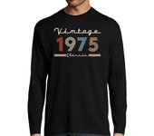 Camiseta Hombre Manga Larga 1975 - Vintage Classic laTostadora