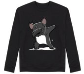 Sudadera Sin Capucha Unisex Perro Bulldog Francés DAB! laTostadora
