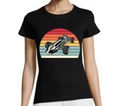 Camiseta Mujer Manga Corta F1 1970 RETRO VINTAGE PUESTA DE SOL laTostadora