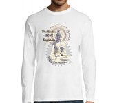 Camiseta Hombre Manga Larga Camiseta Hombre Buda words laTostadora