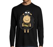 Camiseta Hombre Manga Larga Rebel Sheep - Manga Larga Hombre laTostadora