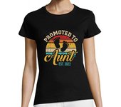 Camiseta Mujer Manga Corta ascendido a tía 2022 vintage retro laTostadora