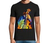 Camiseta Hombre Manga Corta contrabajo hombre laTostadora