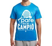 Camiseta Hombre Deportiva Pare ets un campió laTostadora