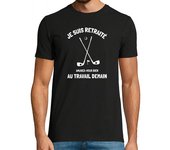 Camiseta Hombre Manga Corta Soy jubilado humor golf deporte laTostadora