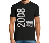 Camiseta Hombre Manga Corta desde 2008 año 2008 retro vintage laTostadora