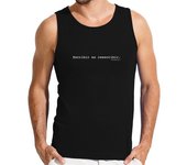 Camiseta Hombre Sin Mangas THMG006_REESCRIBIR laTostadora