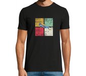 Camiseta Hombre Manga Corta Diver Diving Retro laTostadora