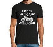 Camiseta Hombre Manga Corta Este es mi plan de Jubilación laTostadora
