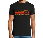 Camiseta Hombre Manga Corta vinilo retro lp grabar vinilos vintage laTostadora