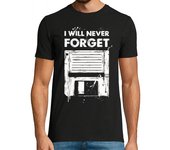 Camiseta Hombre Manga Corta Never forget 2 laTostadora