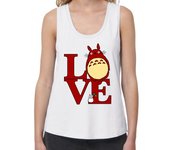 Camiseta Mujer Tirantes Loose Fit Totoro Love laTostadora