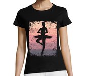 Camiseta Mujer Manga Corta bailarina de ballet vintage mujer baila laTostadora