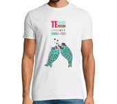 Camiseta Hombre Manga Corta te quiero mucho como la trucha al trucho laTostadora