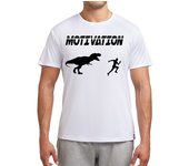 Camiseta Hombre Deportiva motivación deporte carrera correr humor laTostadora