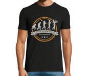 Camiseta Hombre Manga Corta Evolución Del Saxofonista Música Jazz Músico Orquesta Saxo laTostadora