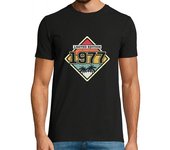 Camiseta Hombre Manga Corta edición limitada 45 cumpleaños regalo vintage 1977 laTostadora