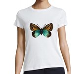 Camiseta Mujer Manga Corta Mujer Mariposa Tomares Ballus El cardenillo laTostadora