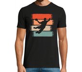 Camiseta Hombre Manga Corta Handball Player Retro laTostadora