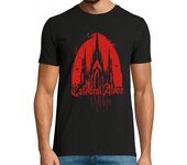 Camiseta Hombre Manga Corta camiseta hombre catedral atroz laTostadora
