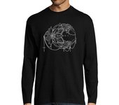 Camiseta Hombre Manga Larga Hombre, manga larga, negra laTostadora