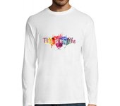 Camiseta Hombre Manga Larga This is my life camiseta blanca manga larga hombre laTostadora