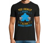 Camiseta Hombre Manga Corta sí realmente necesito todos estos juego laTostadora