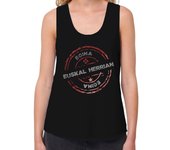Camiseta Mujer Tirantes Loose Fit Egina Euskal Herrian Lauburu laTostadora