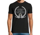 Camiseta Hombre Manga Corta Yo no Sufro de Locura laTostadora