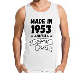 Camiseta Hombre Sin Mangas fabricado en 1953 con piezas originales laTostadora