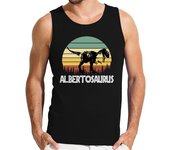 Camiseta Hombre Sin Mangas albertosaurus laTostadora