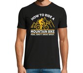 Camiseta Hombre Manga Corta bicicleta de montaña ciclista ciclista bicicleta ciclismo laTostadora