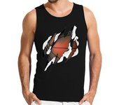 Camiseta Hombre Sin Mangas baloncesto en mi laTostadora
