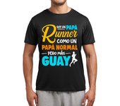 Camiseta Hombre Deportiva Soy Un Papá Runner Guay Regalo Día Del Padre Running laTostadora