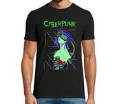 Camiseta Hombre Manga Corta CYBERPUNK - Hombre Manga corta laTostadora