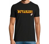 Camiseta Hombre Manga Corta The Buyakers Logo Vintage H laTostadora