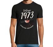 Camiseta Hombre Manga Corta 50 años vintage 1973 retro 50 laTostadora