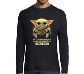 Camiseta Hombre Manga Larga Hombre, manga larga, azul marino laTostadora