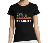 Camiseta Mujer Manga Corta laboratorio lablife laTostadora