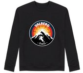 Sudadera Sin Capucha Unisex esquiar en valberg francia vintage laTostadora