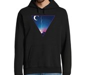 Sudadera Con Capucha Para Hombre Senderismo vintage de los 80 y bajo las laTostadora