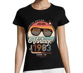 Camiseta Mujer Manga Corta Vintage since 1983 laTostadora